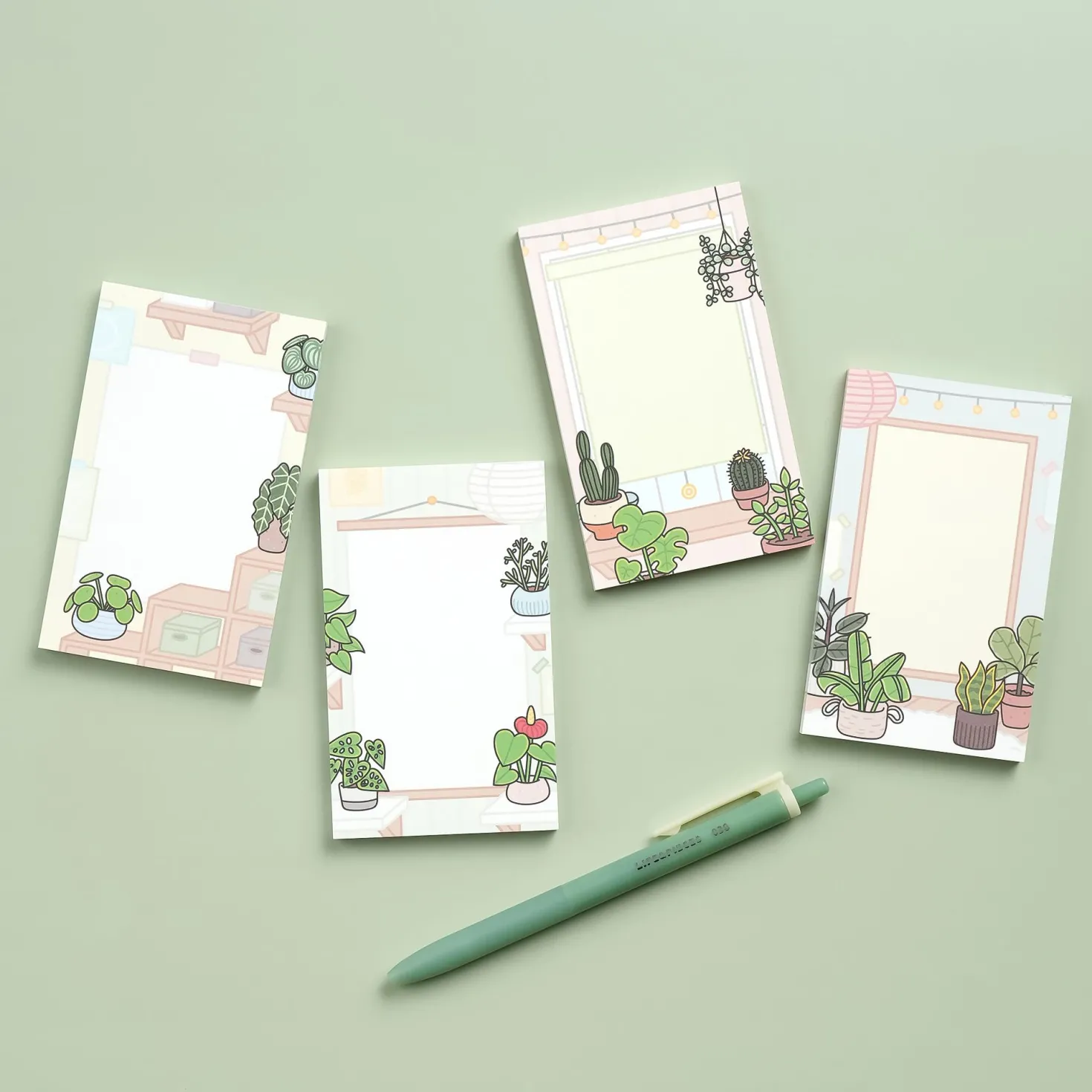 Houseplant Memo Pad