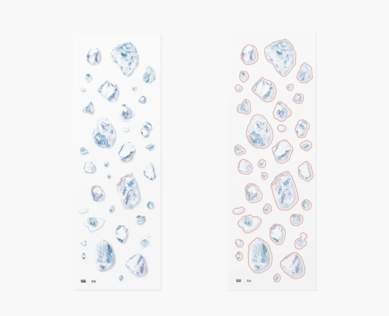 Ice Nature Sticker