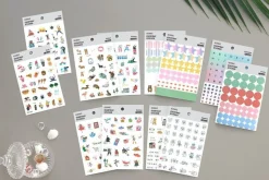 Iconic Themed Deco Sticker Set