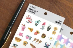 Iconic Themed Deco Sticker Set