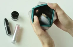 Illustrated Mini Zip Pouch