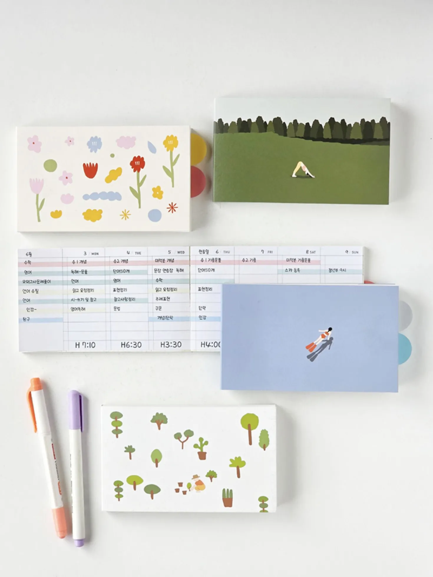 Illustrated Pocket Weekly Planner