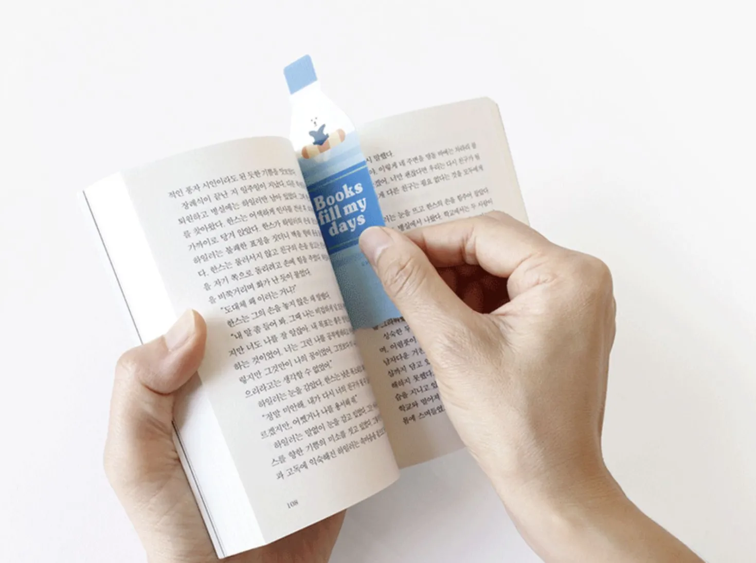 Illustration Clear Bookmark