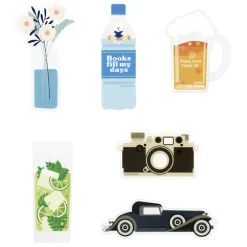 Illustration Clear Bookmark