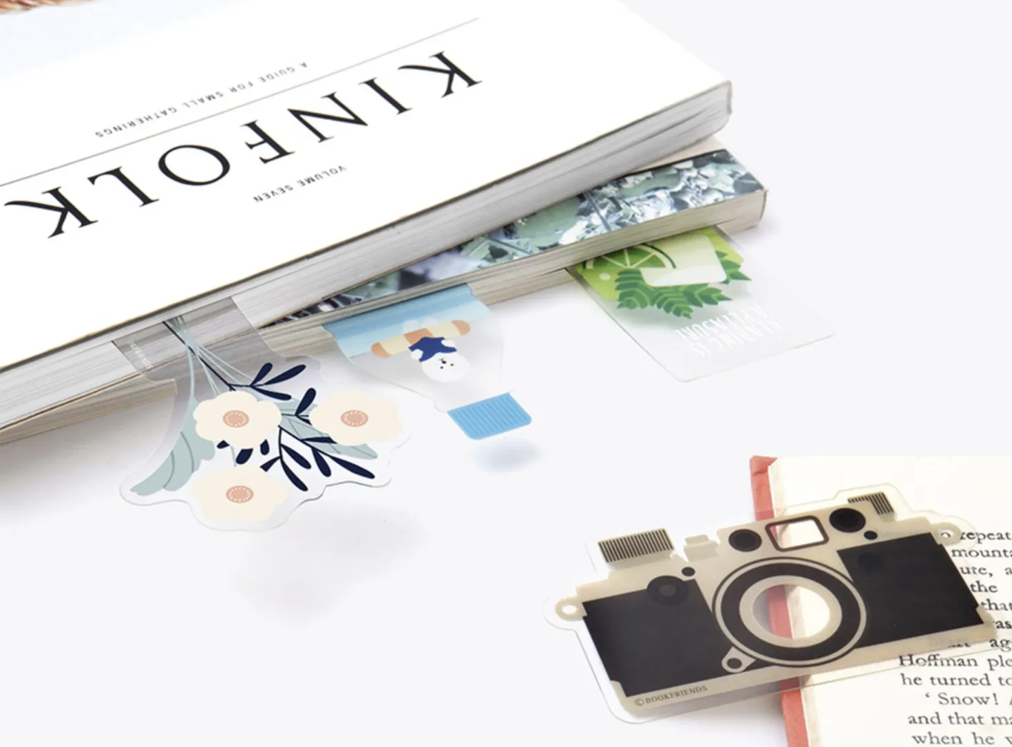 Illustration Clear Bookmark