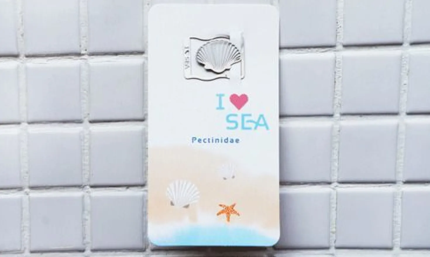 I Love Sea Bookmark
