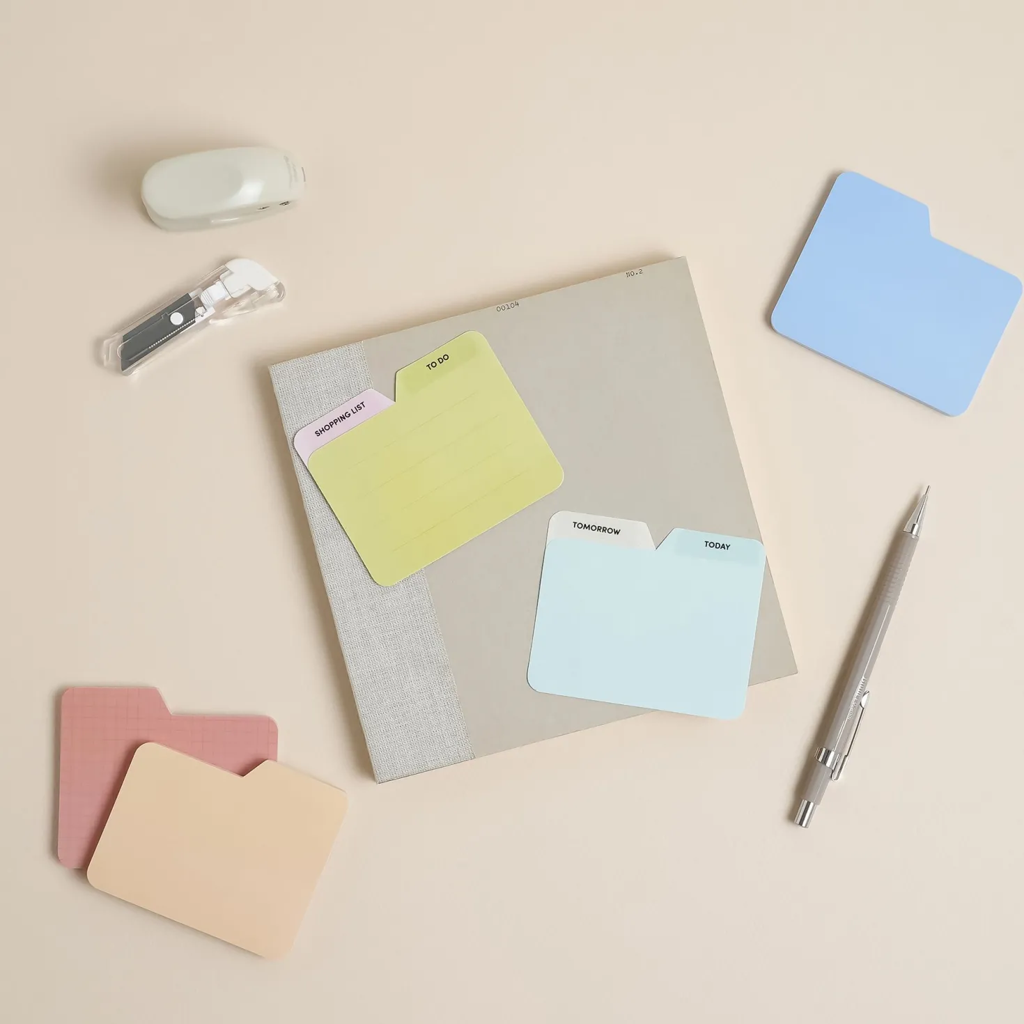 Index File Folder Sticky Note