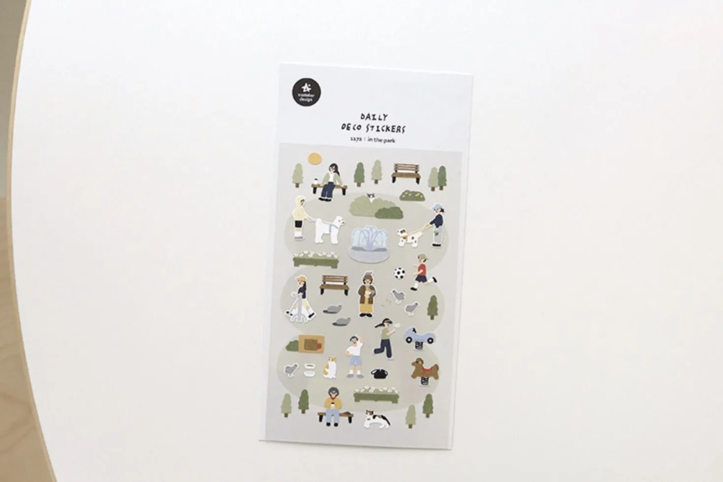 In the Park Deco Sticker