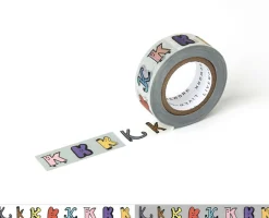 JAM JAM Alphabet Masking Tape (A-N)