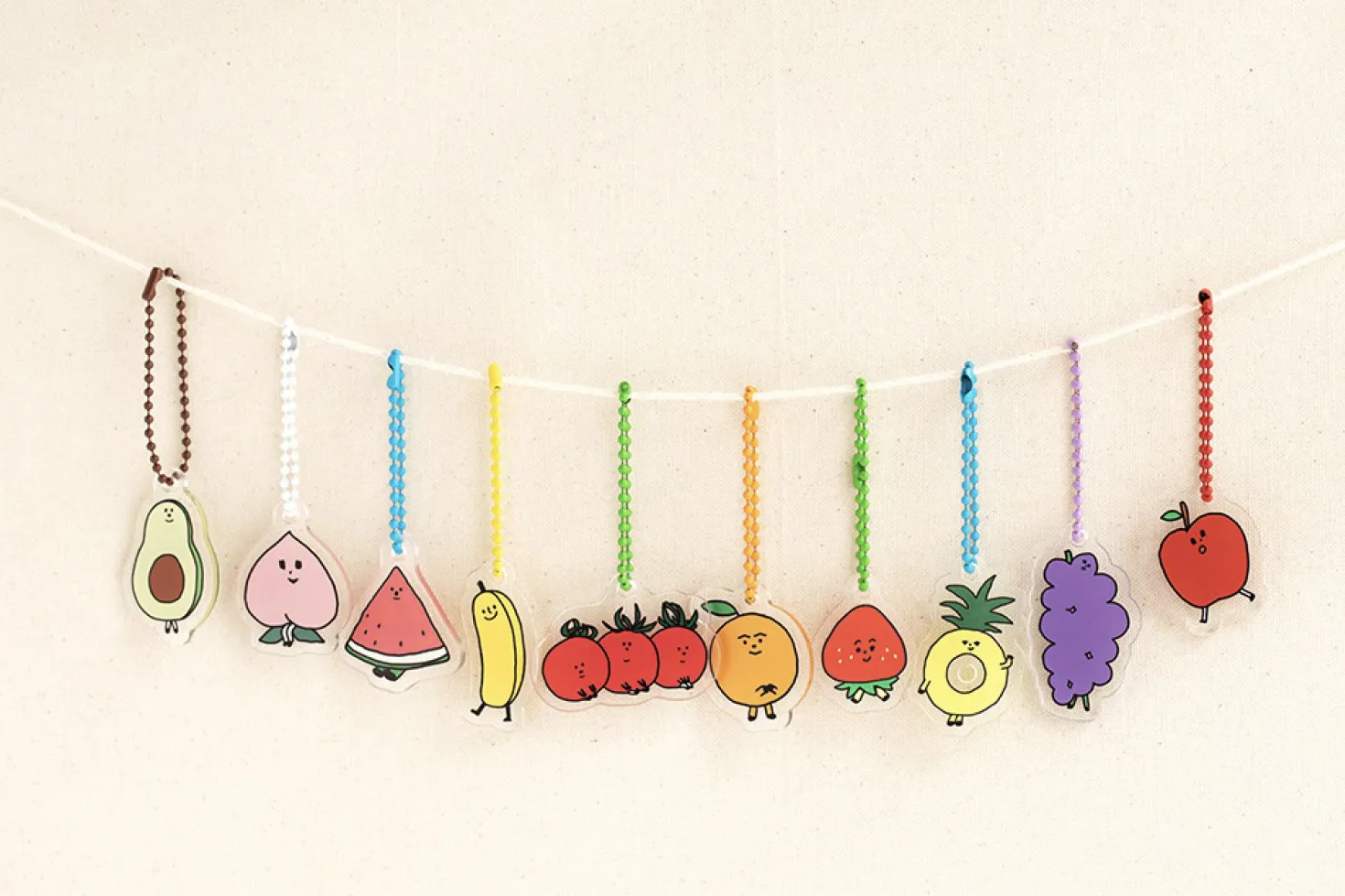 JAM JAM Fruit Ball Chain