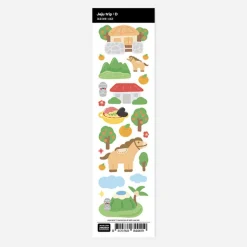 Jeju Travel Slim Sticker