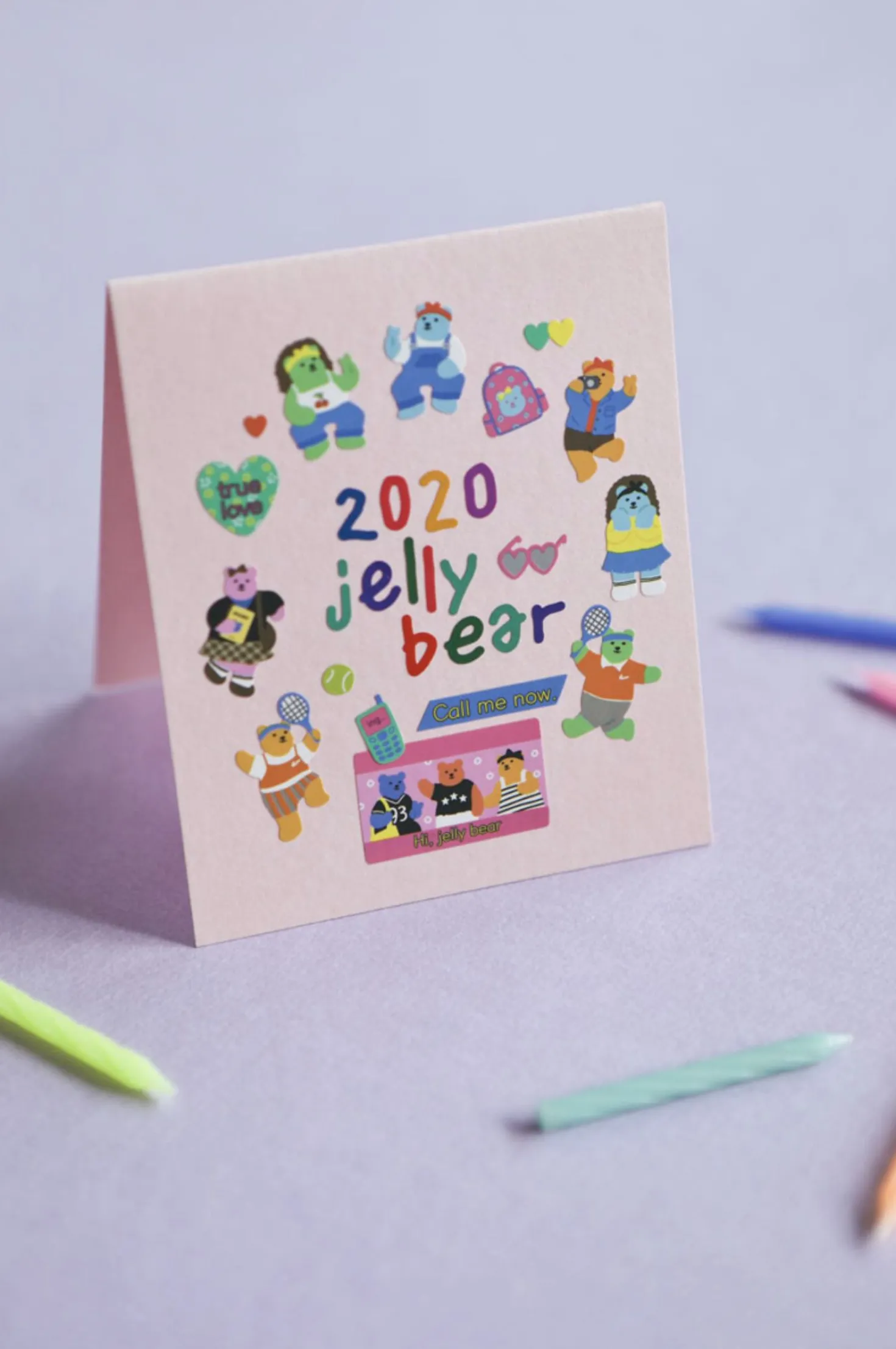Jelly Bear Deco Sticker v2