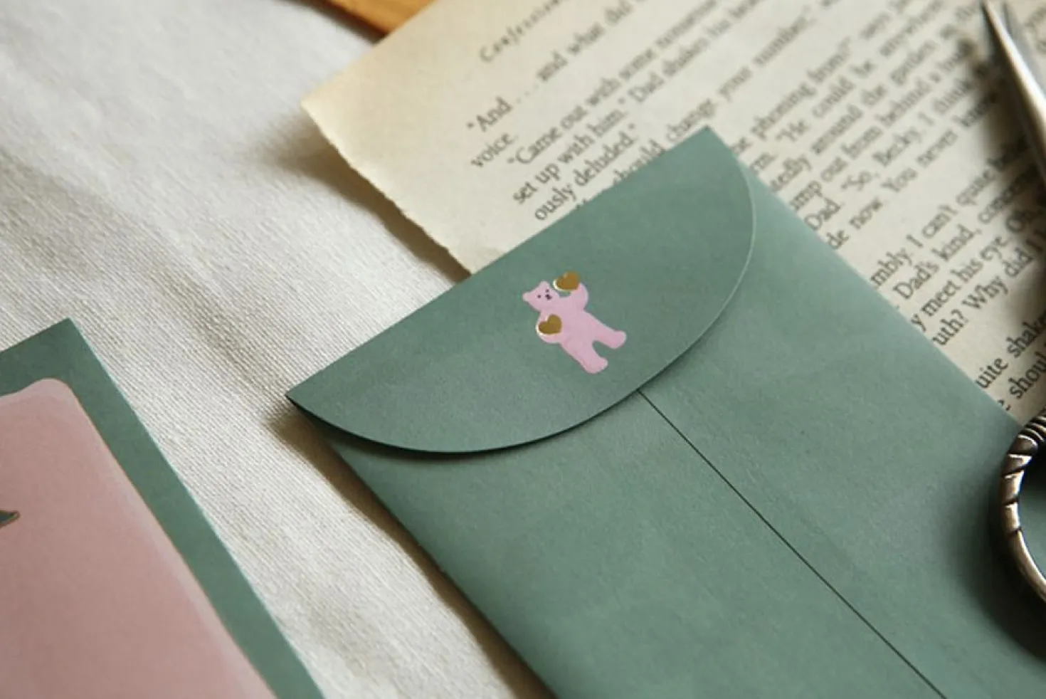 Jelly Bear Gift Envelope Set
