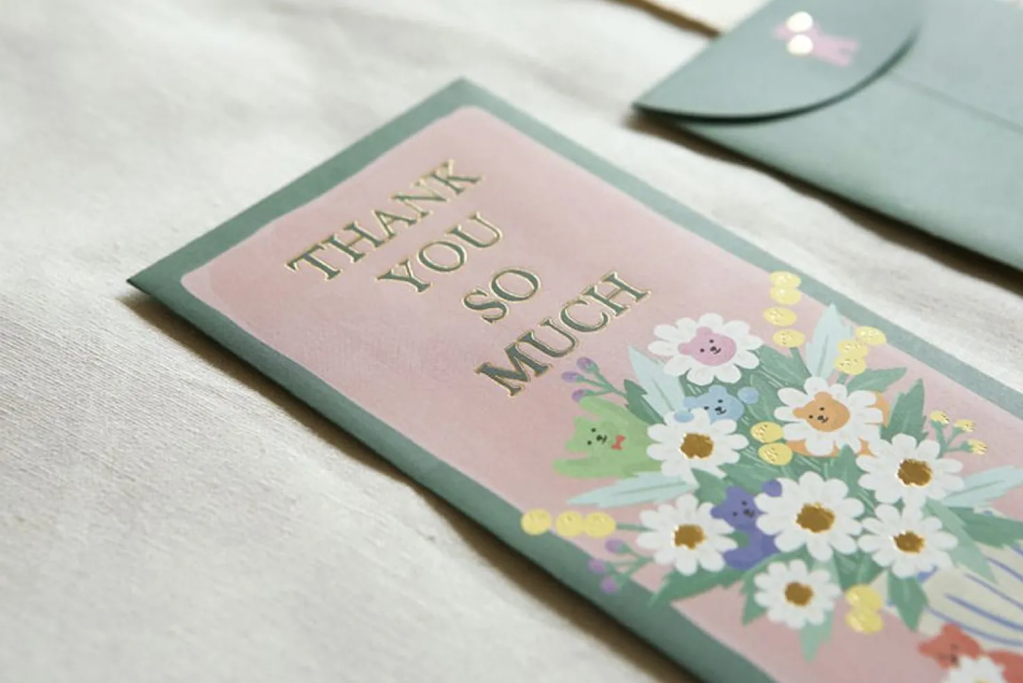 Jelly Bear Gift Envelope Set
