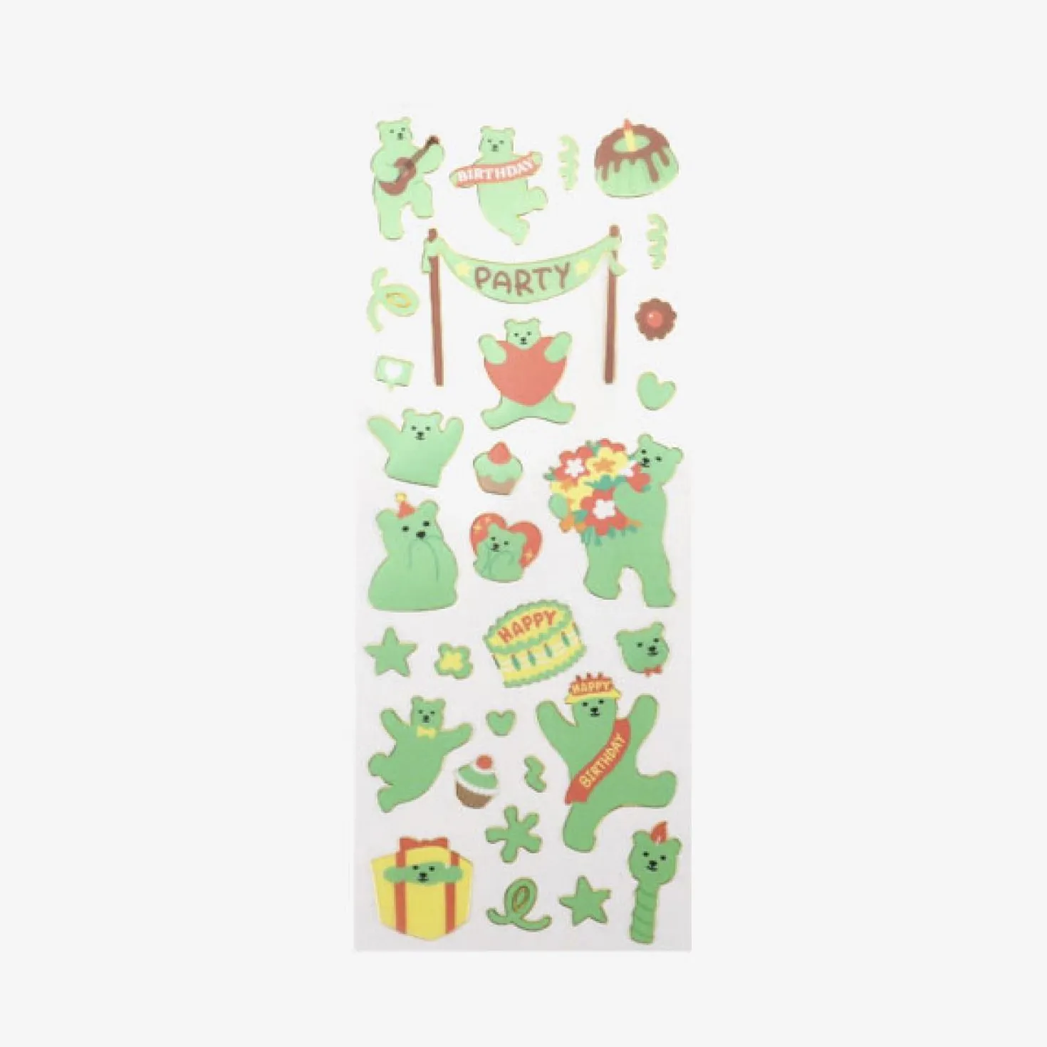 Jelly Bear Goldline Sticker v1