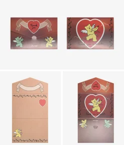 Jelly Bear Hologram Folding Card