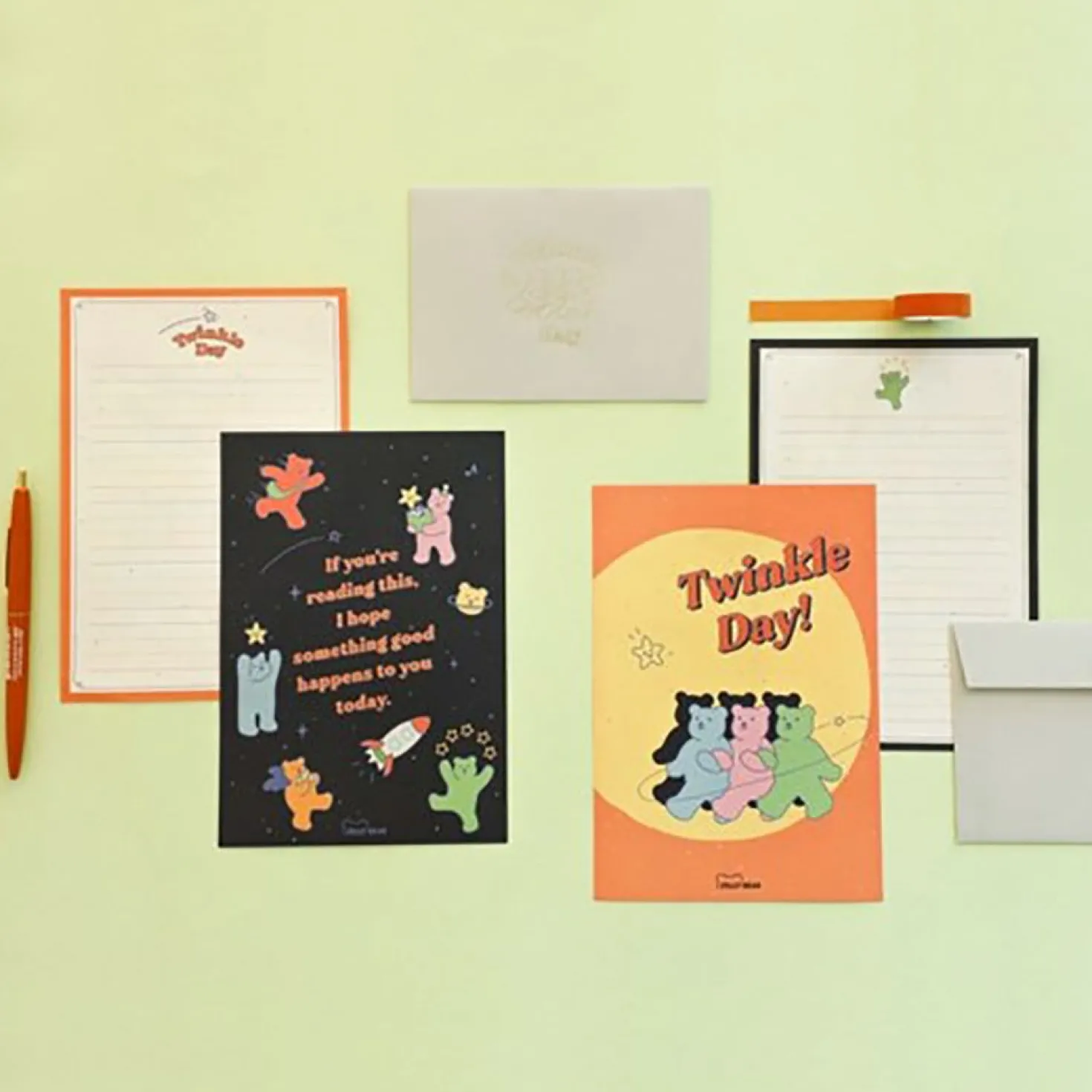 Jelly Bear Letter Set v2