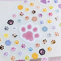 Jelly Cat Paw Puffy Sticker v2
