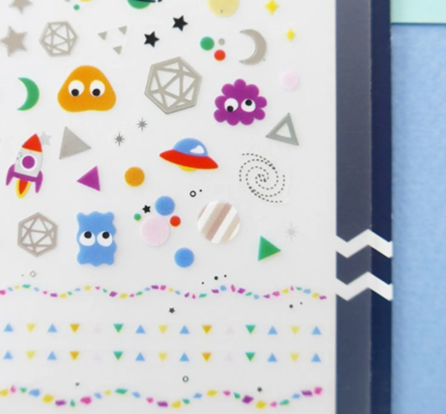 Jelly Monster Nail Deco Sticker
