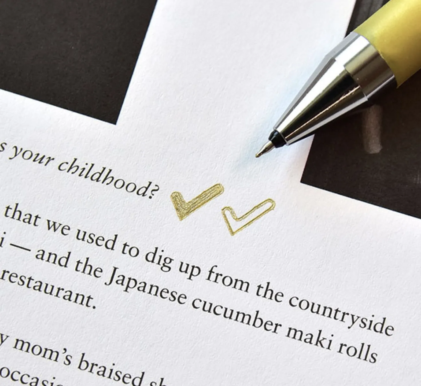 Jelly Shape Cut Bookmark