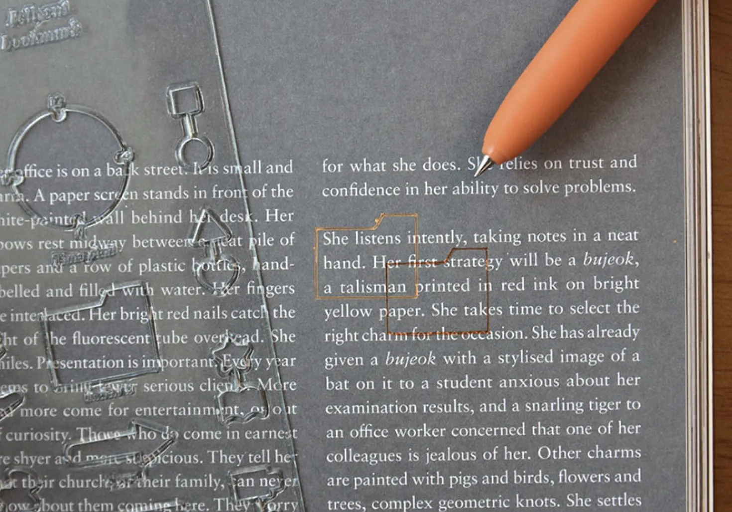Jelly Shape Cut Bookmark