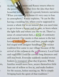 Jelly Shape Cut Bookmark