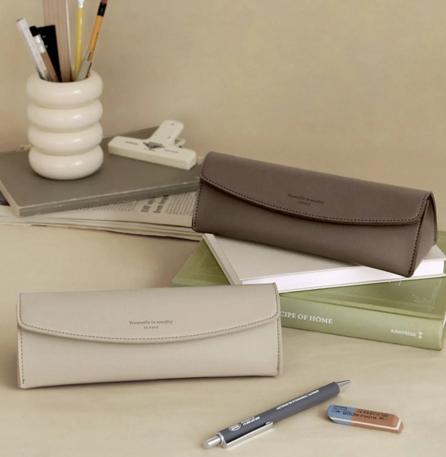 Journey Vegan Leather Pen Pouch