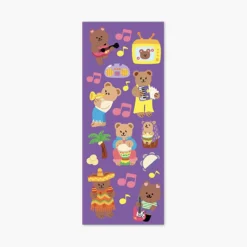 Juicy Bear Removable Slim Sticker v1