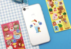 Juicy Bear Removable Slim Sticker v1