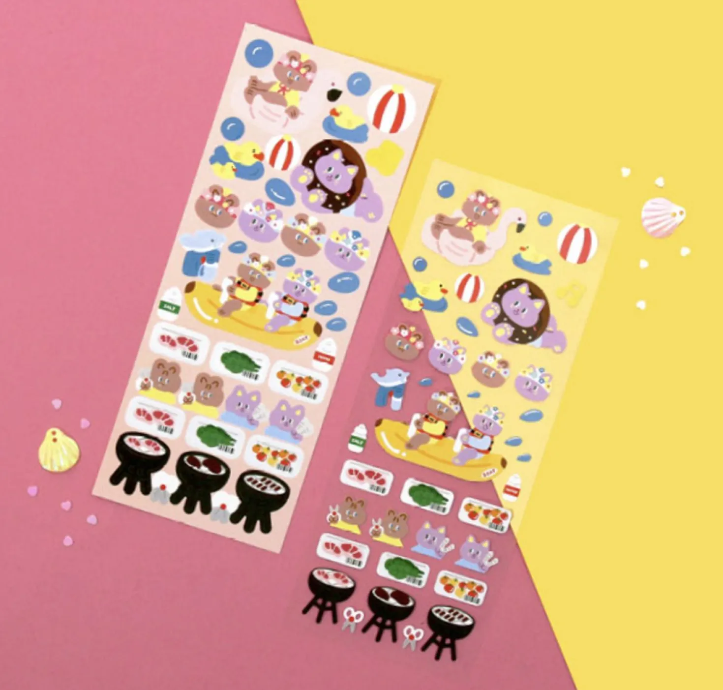 Juicy Bear Removable Slim Sticker v2