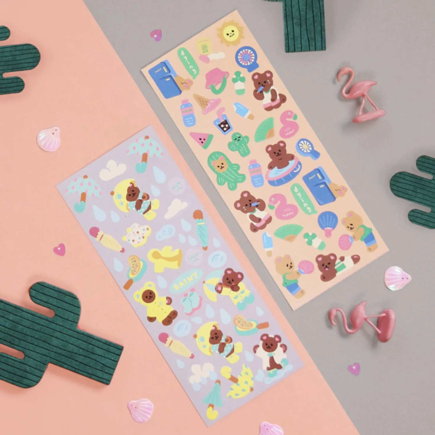 Juicy Bear Removable Slim Sticker v7