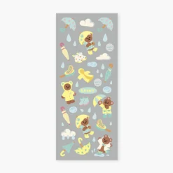 Juicy Bear Removable Slim Sticker v7