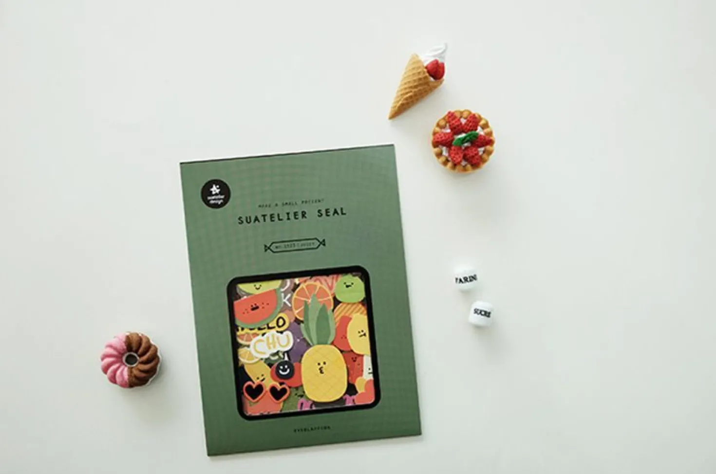 Juicy Fruit Deco Sticker Set