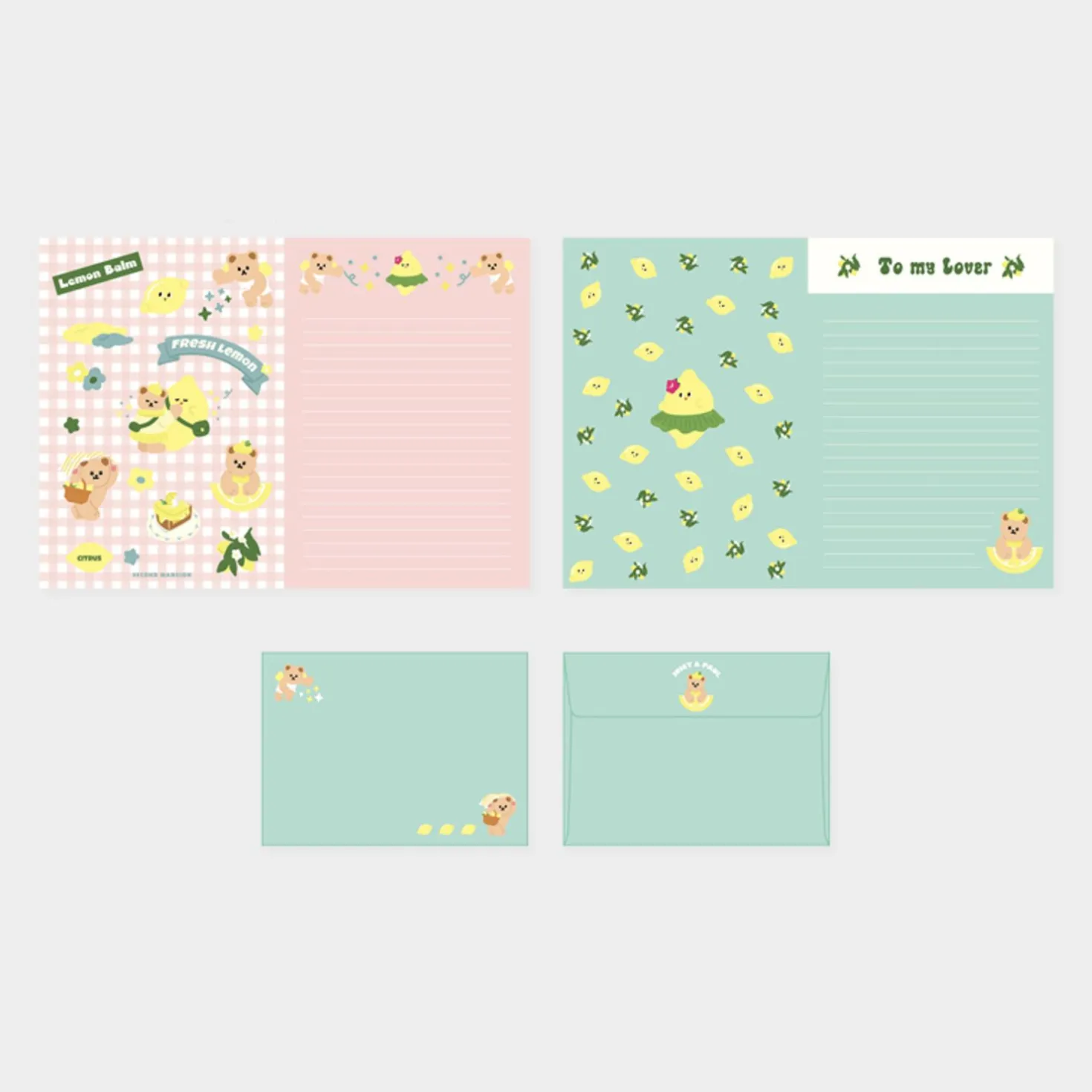 Juicy & Paul Letter Set v1