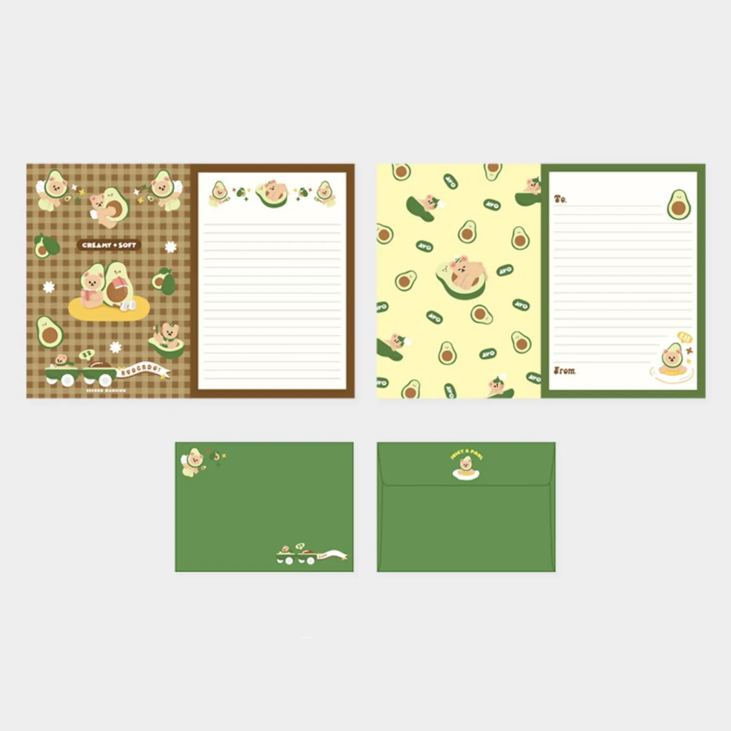 Juicy & Paul Letter Set v1