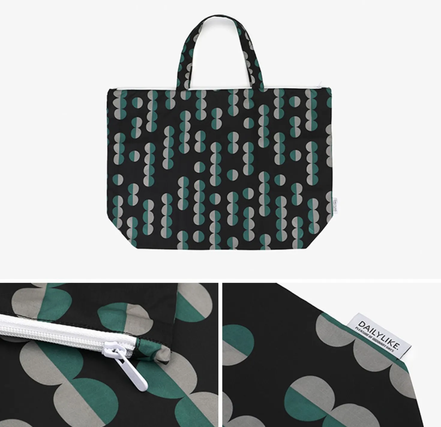 Jumbo Pattern Lightweight Shoulder Bag