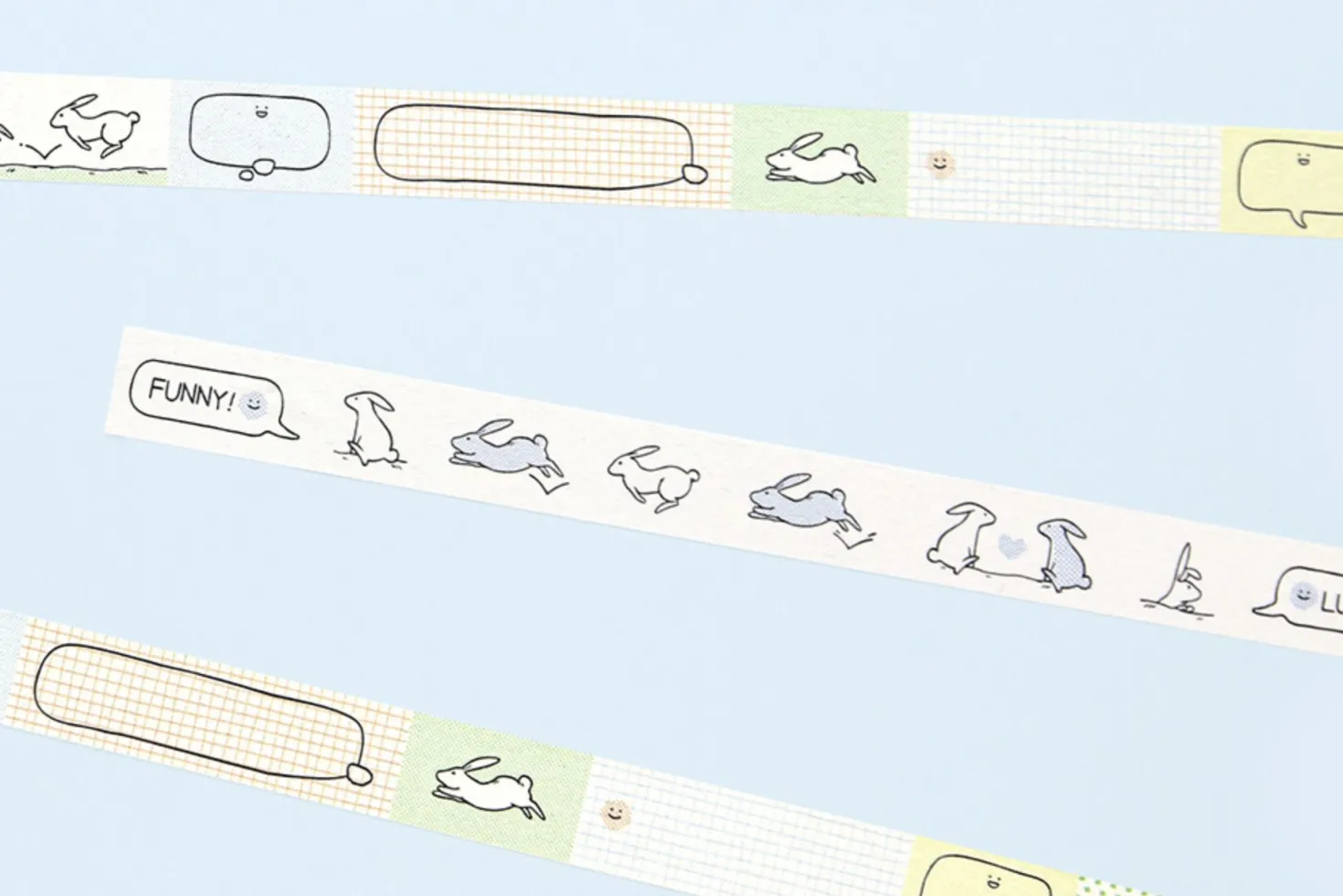 Jumping Rabbit Masking Tape
