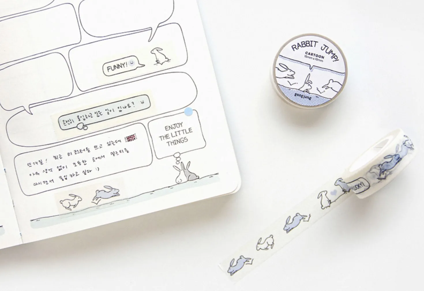 Jumping Rabbit Masking Tape