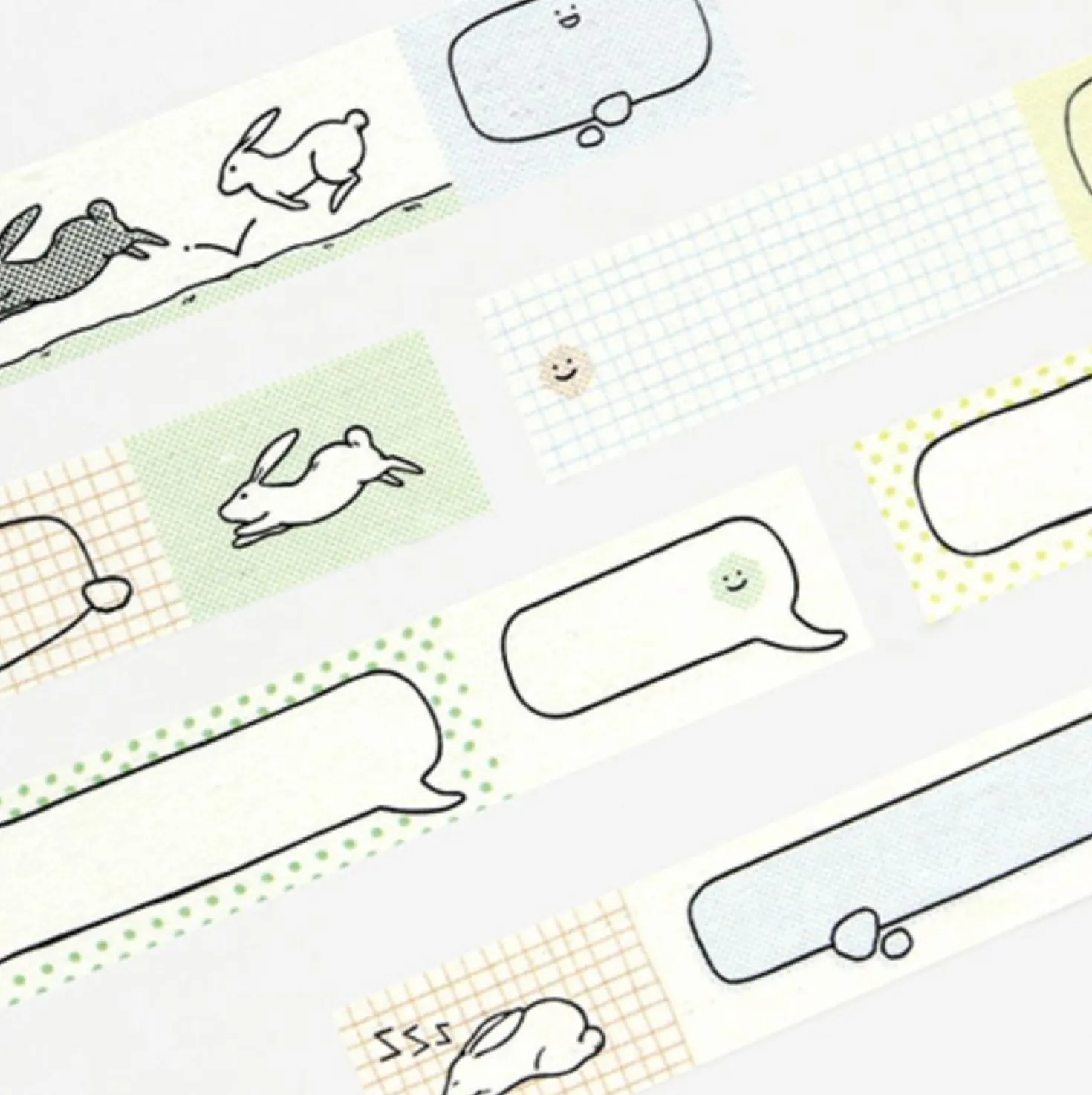 Jumping Rabbit Masking Tape