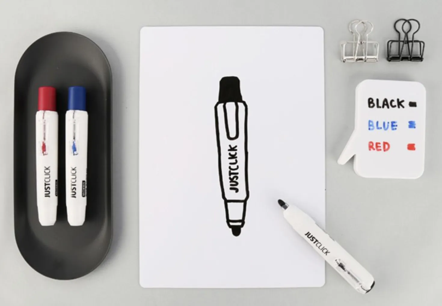 Just Click Retractable Whiteboard Marker
