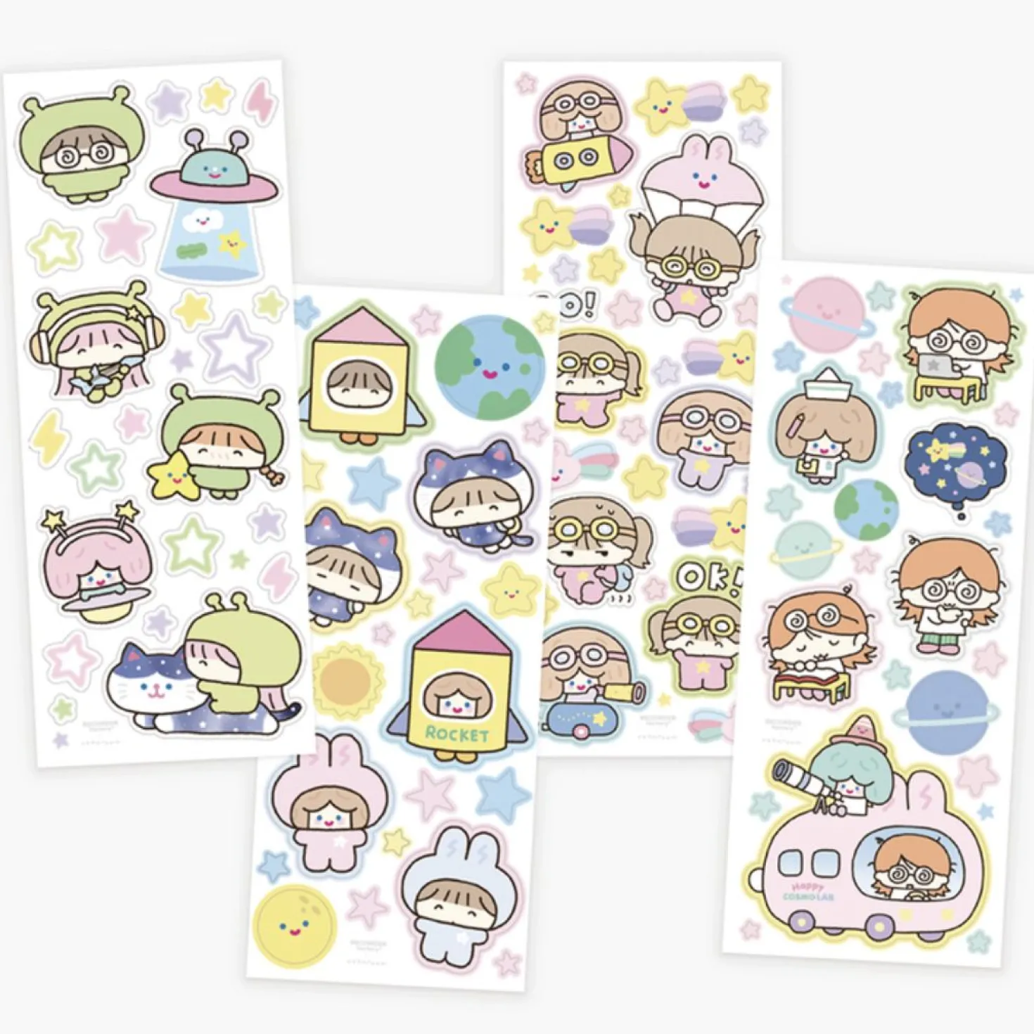 Kawaii Alien Research Lab Sticker