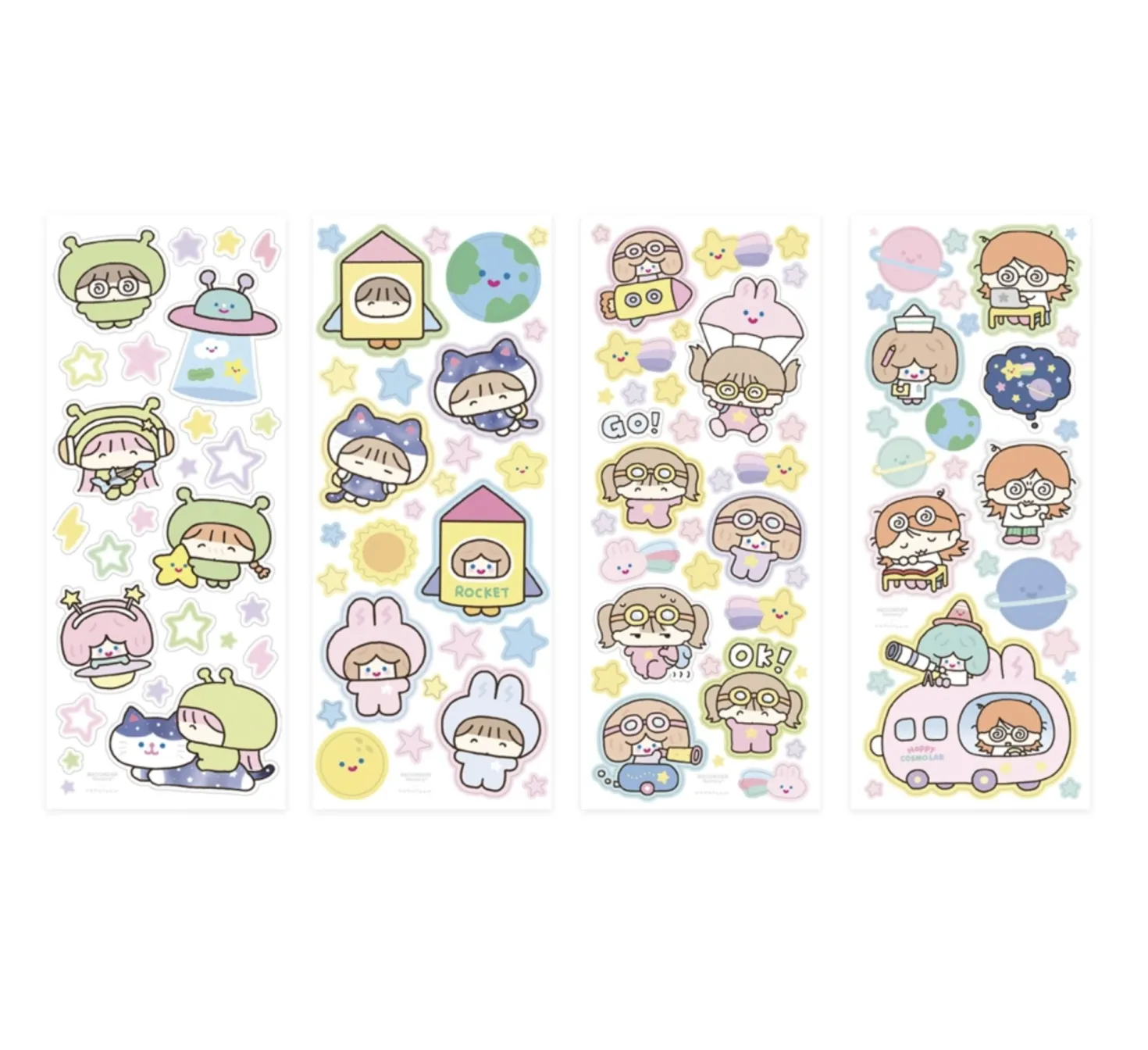 Kawaii Alien Research Lab Sticker