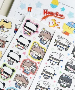 Kawaii Baseball Girls Sticker