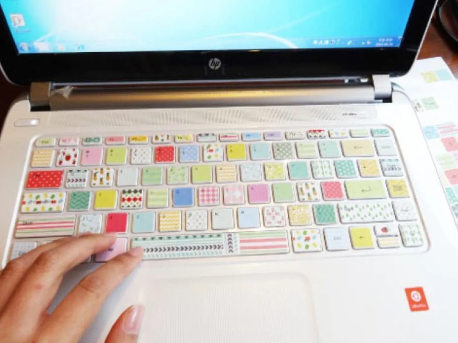 Keyboard Deco Sticker Set