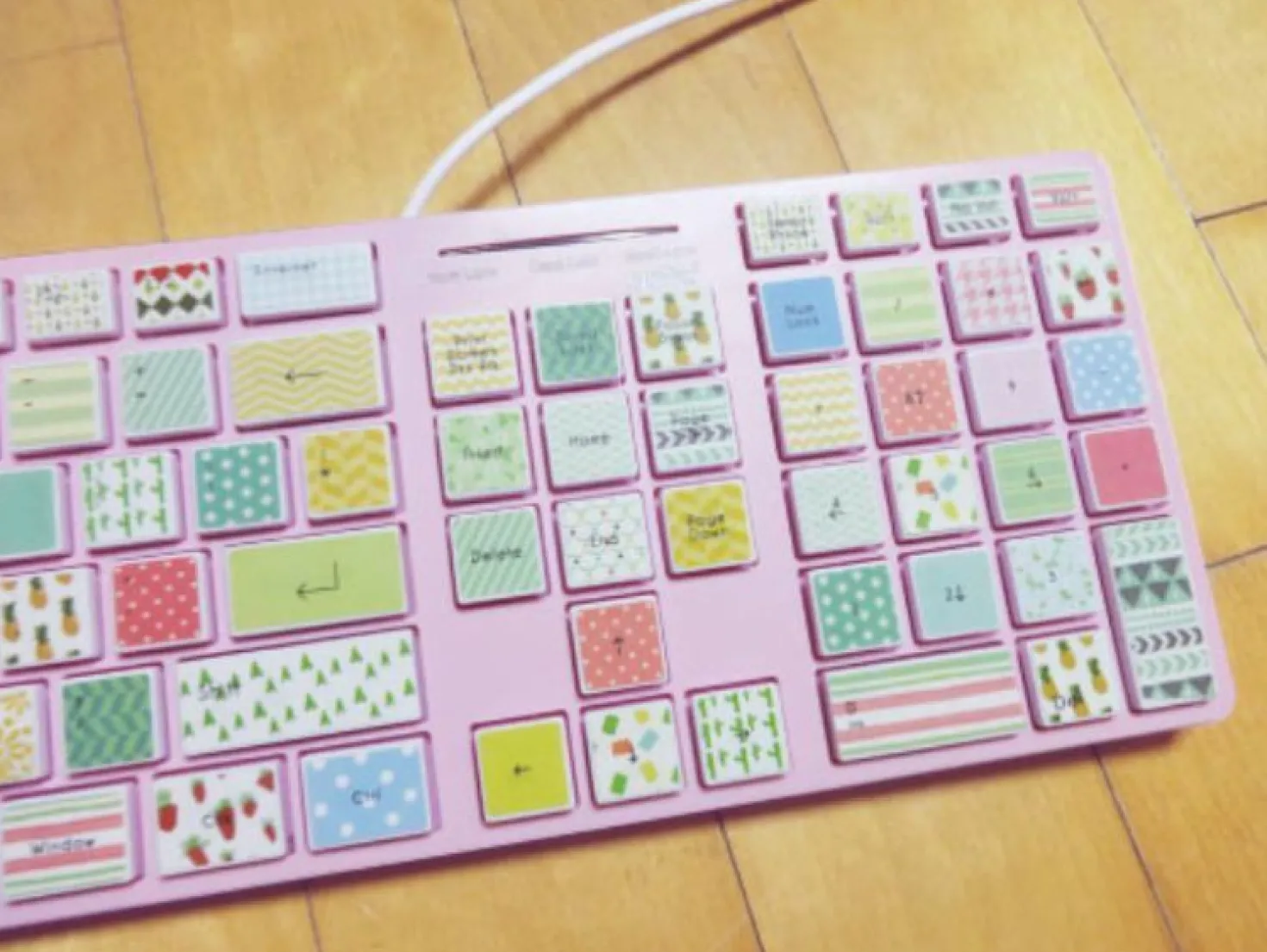 Keyboard Deco Sticker Set