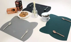 Kitty Vegan Leather Placemat