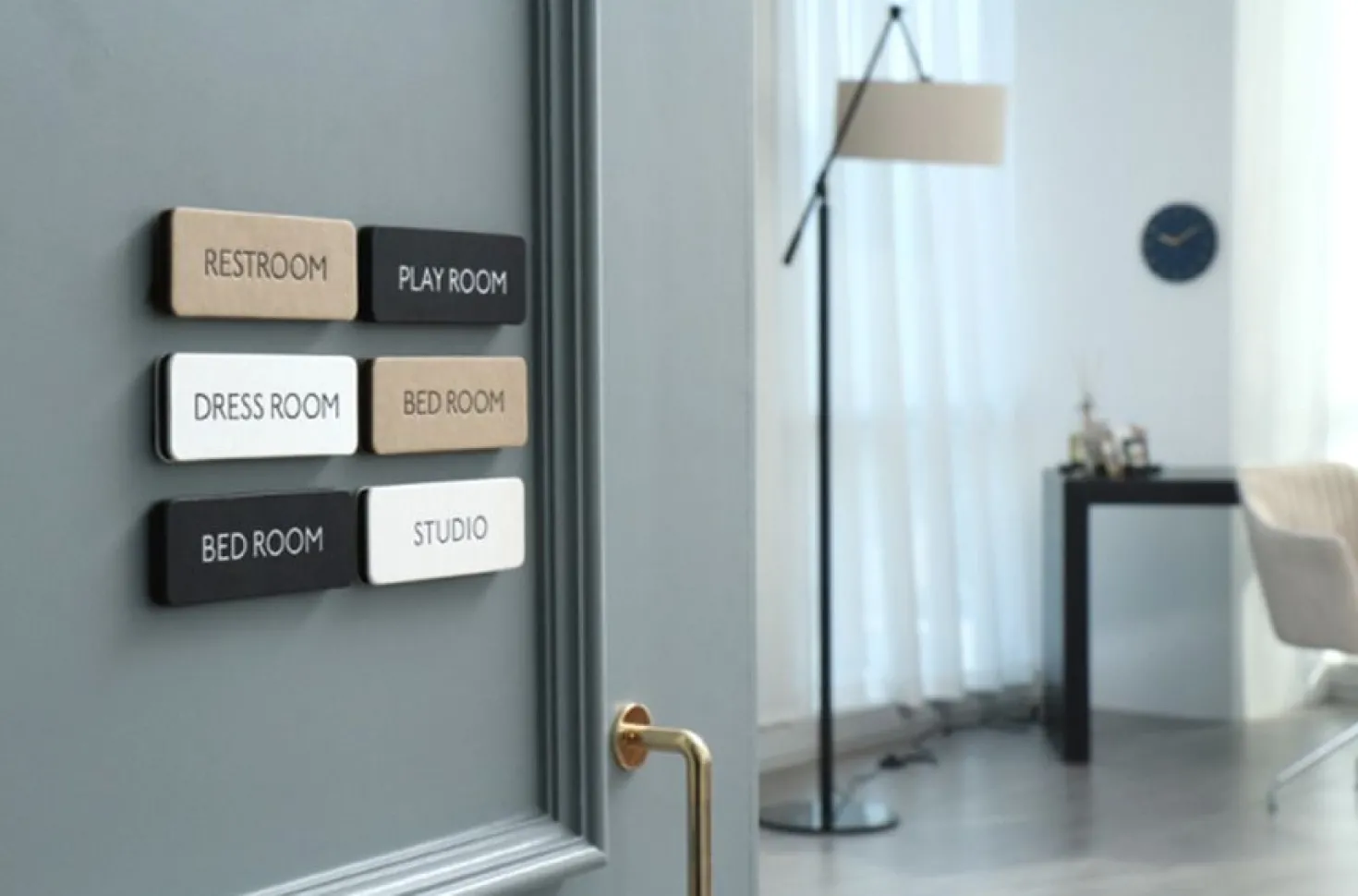 Kraft Basic Door Sign