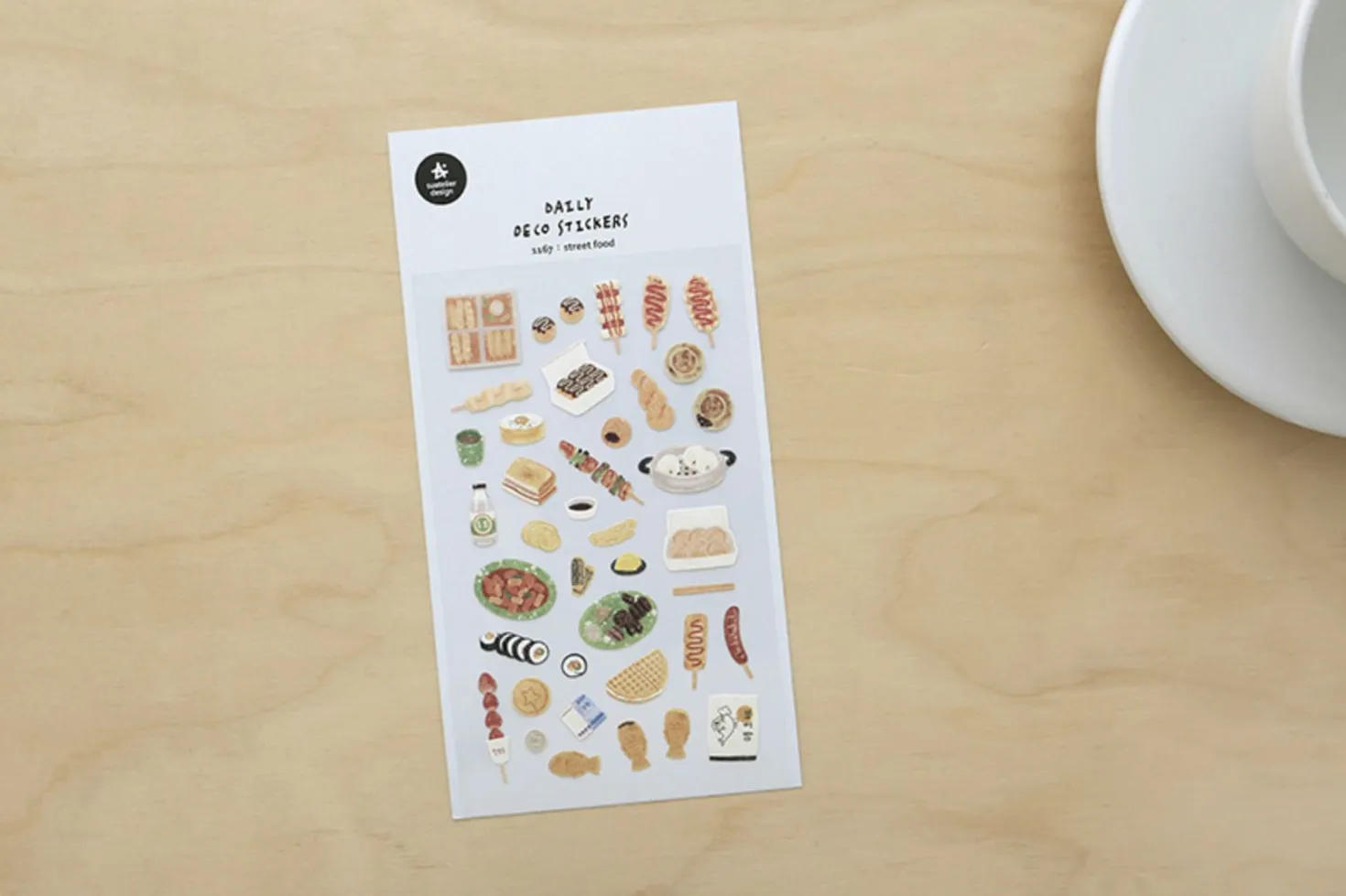 K-Street Food Deco Sticker
