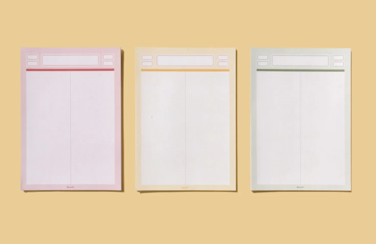 Label B5 Grid Notepad v1