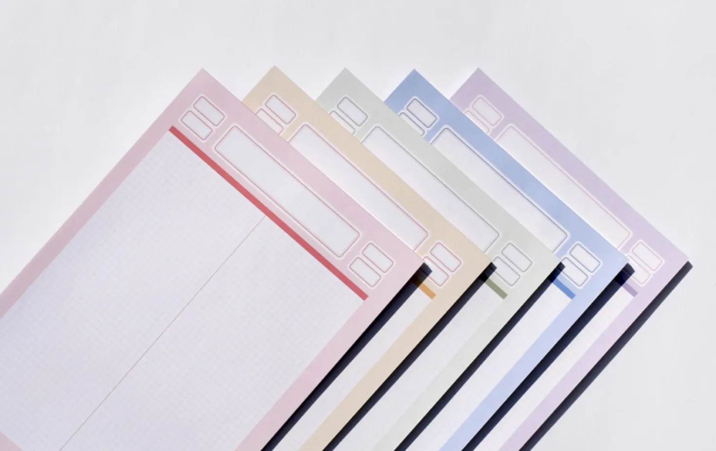Label B5 Grid Notepad v1